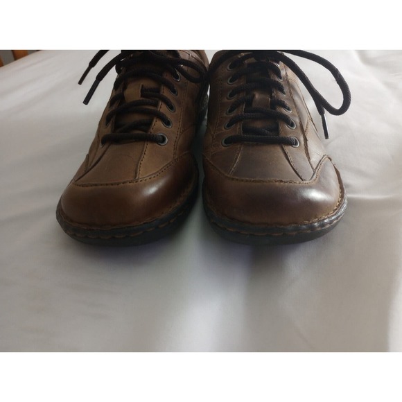 BOC Born Concept Shoes Womens 9 Demore Oxford Brown Leather Lace Up C96123 Y2K - Picture 6 of 11